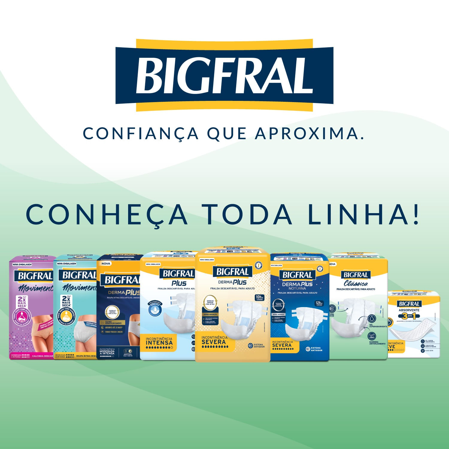 Encontraproduto.com.br - Fralda Geriátrica Clássica Bigfral - Tamanho G - 28 unidades - Novo Modelo