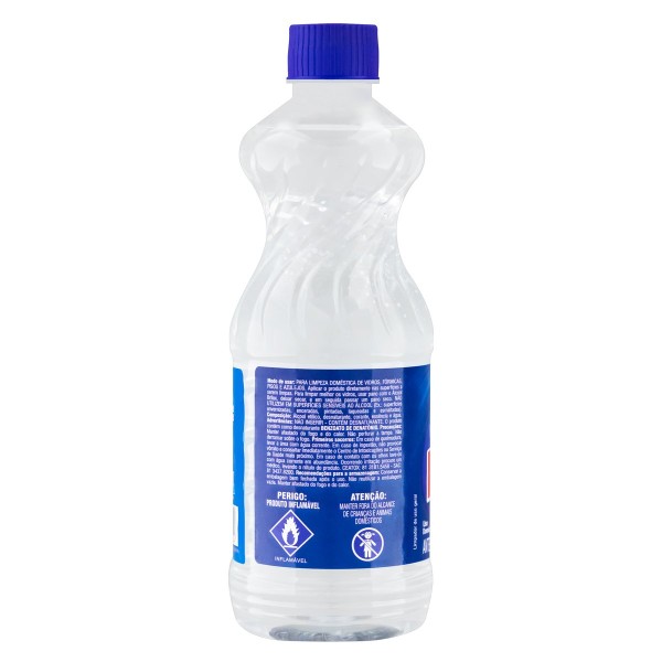 Encontraproduto.com.br - Álcool Líquido 46º INPM Perfumado Brilux Frasco 500ml