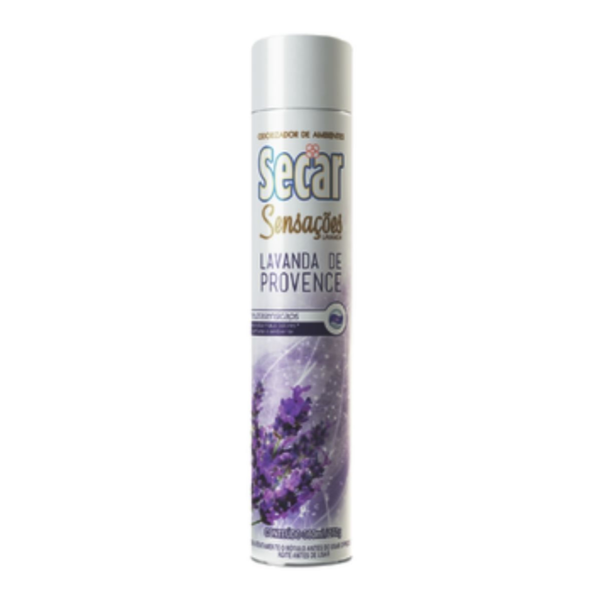 Encontraproduto.com.br - Desodorizador Aerossol Secar Lavanda de Provence Frasco com 360ml