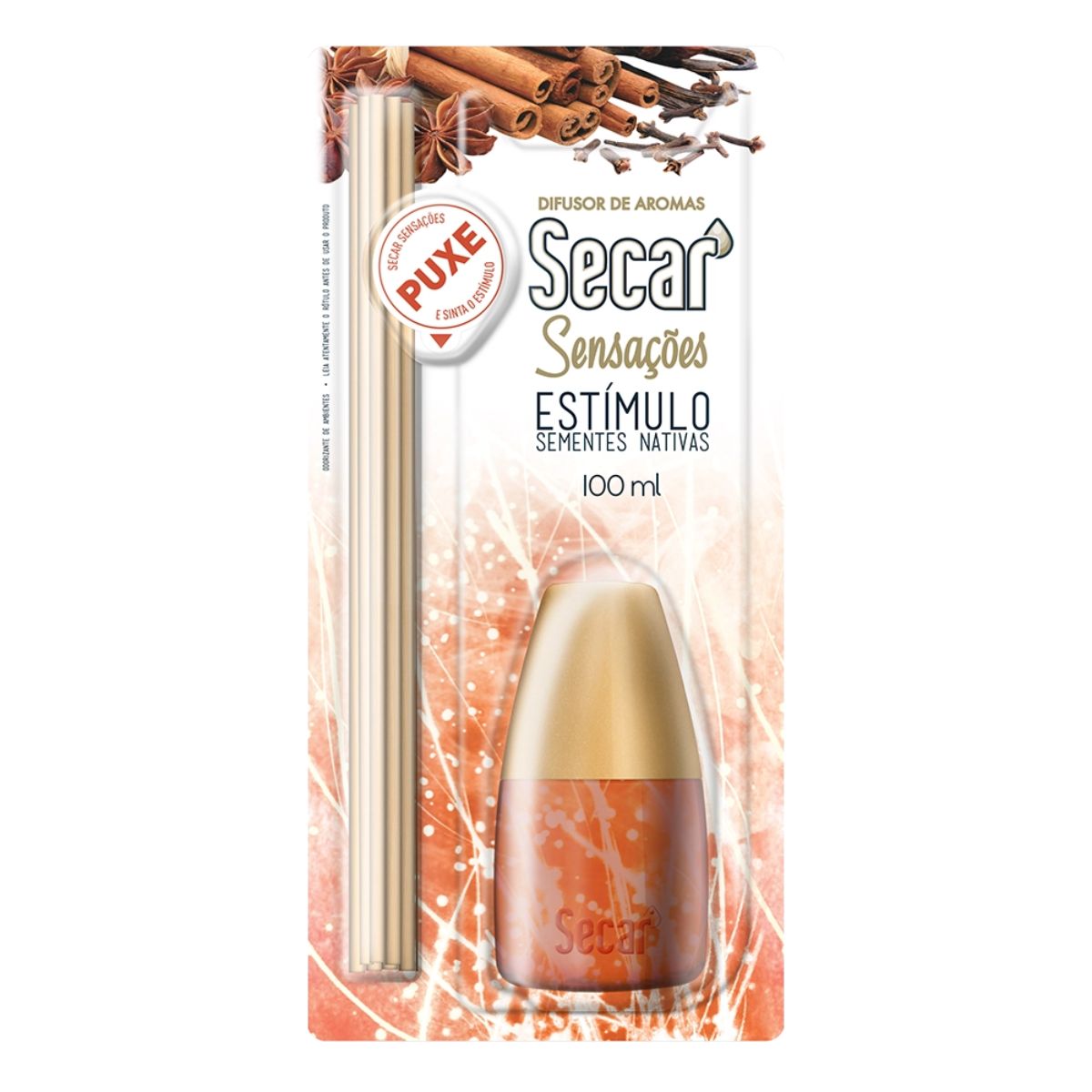 Encontraproduto.com.br - Difusor de Aromas Secar Sensações Sementes Nativas 100ml