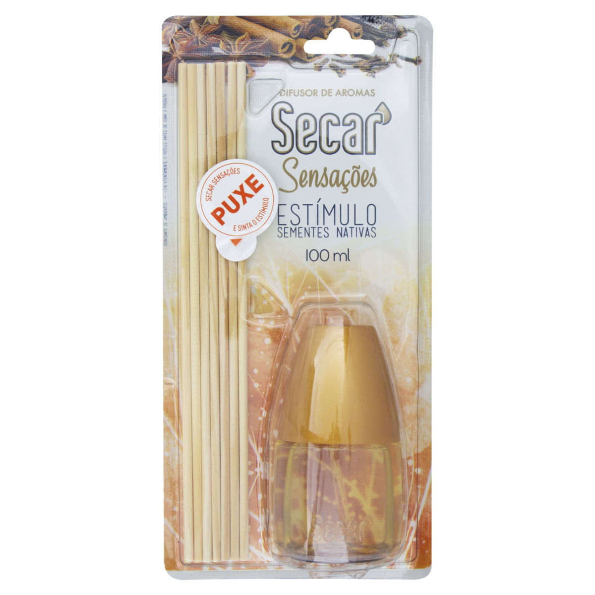 Encontraproduto.com.br - Difusor de Aromas Secar Sensações Sementes Nativas 100ml