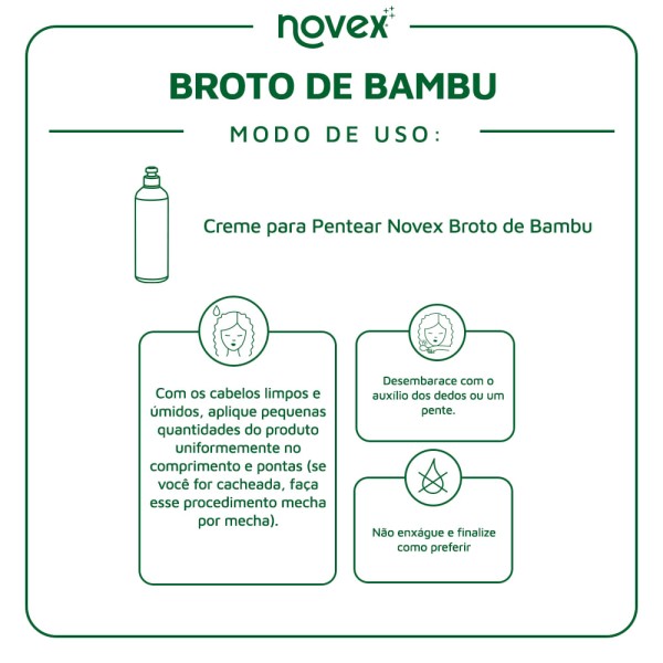 Encontraproduto.com.br - Creme para Pentear Novex Broto de Bambu