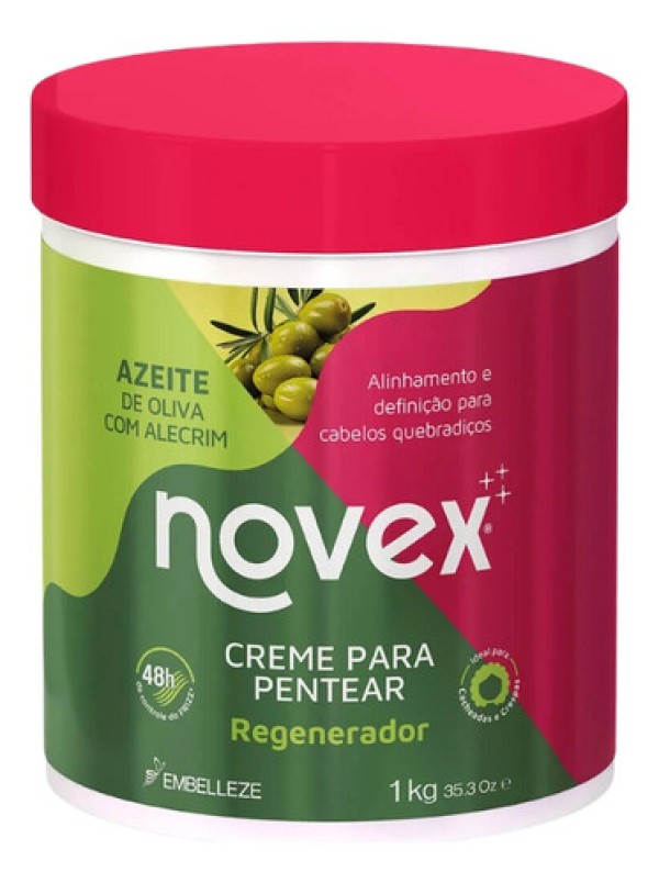 Creme para Para Pentear Novex Azeite de Oliva e Alecrim