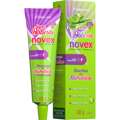 Máscara de Hidratação Novex Recarga Super Babosão 80g