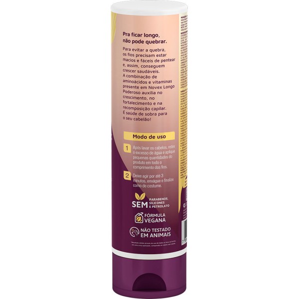 Encontraproduto.com.br - Condicionador Novex Longo Poderoso