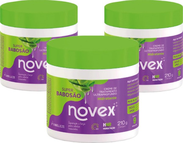Novex Mini Creme de Tratamento Super Babosão