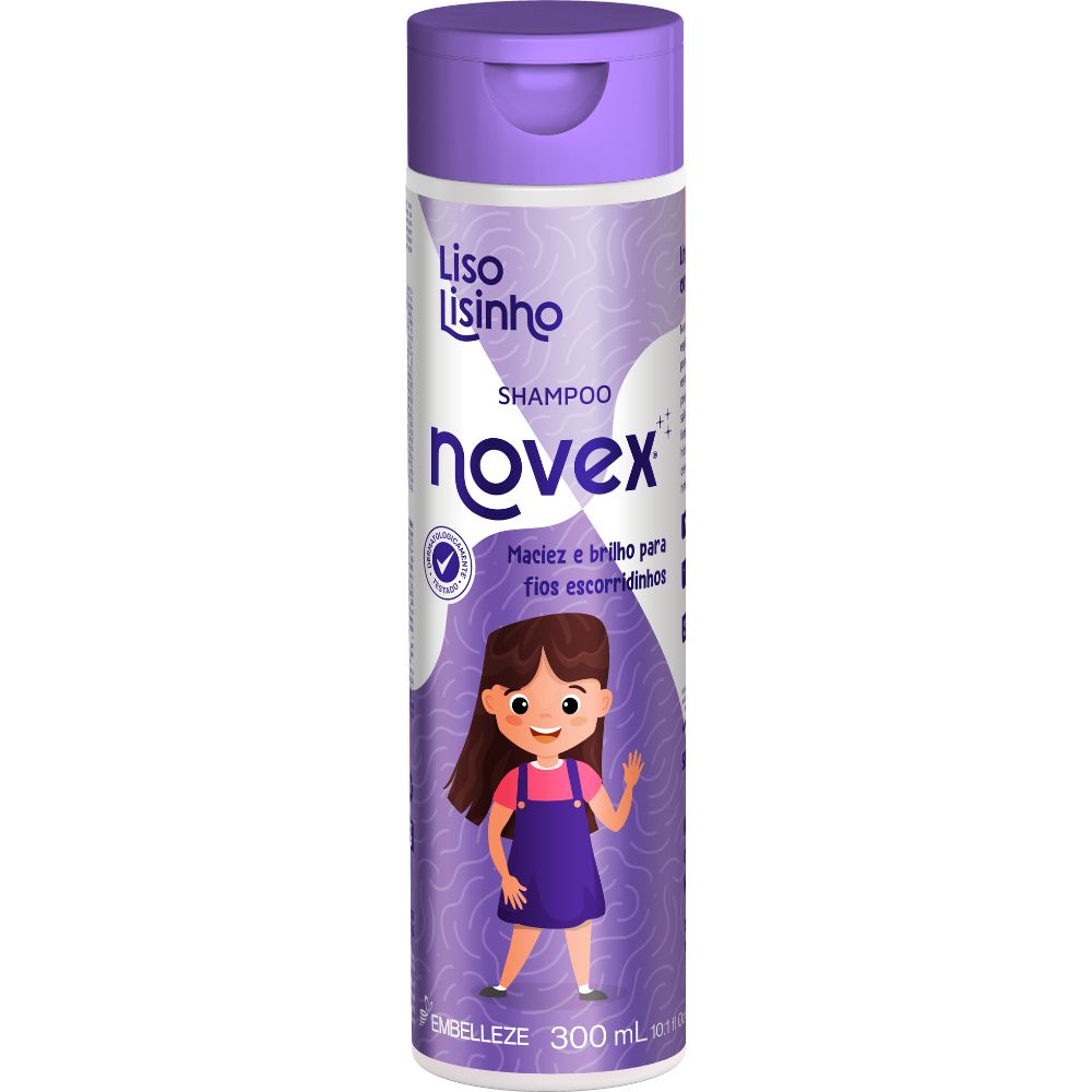 Shampoo Novex Liso Lisinho Hidratante