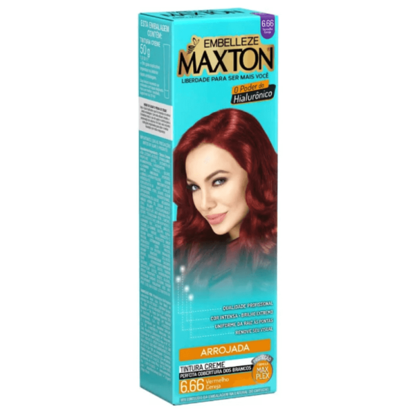 Encontraproduto.com.br - KIT MAXTON TINT PERM 2UN 1.7PTO AZ+ REC QUERAT 80G