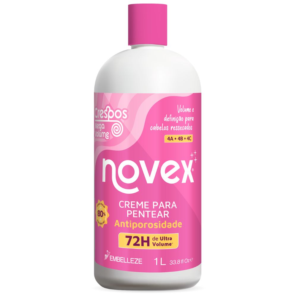 Creme Para Pentear Embelleze Novex Antifrizz De 1l