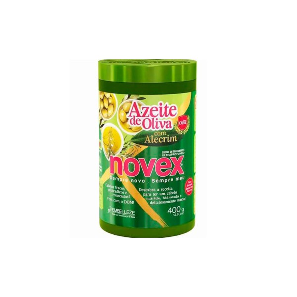 Creme Tratamento Capilar Novex Azeite Oliva 400g