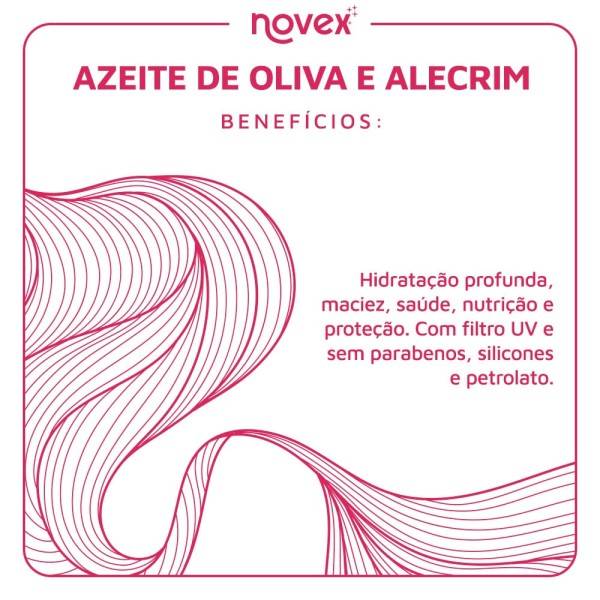 Encontraproduto.com.br - Shampoo de Hidratação Novex Azeite de Oliva com Alecrim