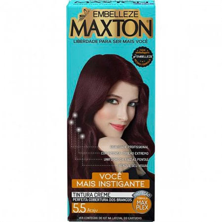 Tintura Maxton - Tom 5.0 Vermelho Acaju