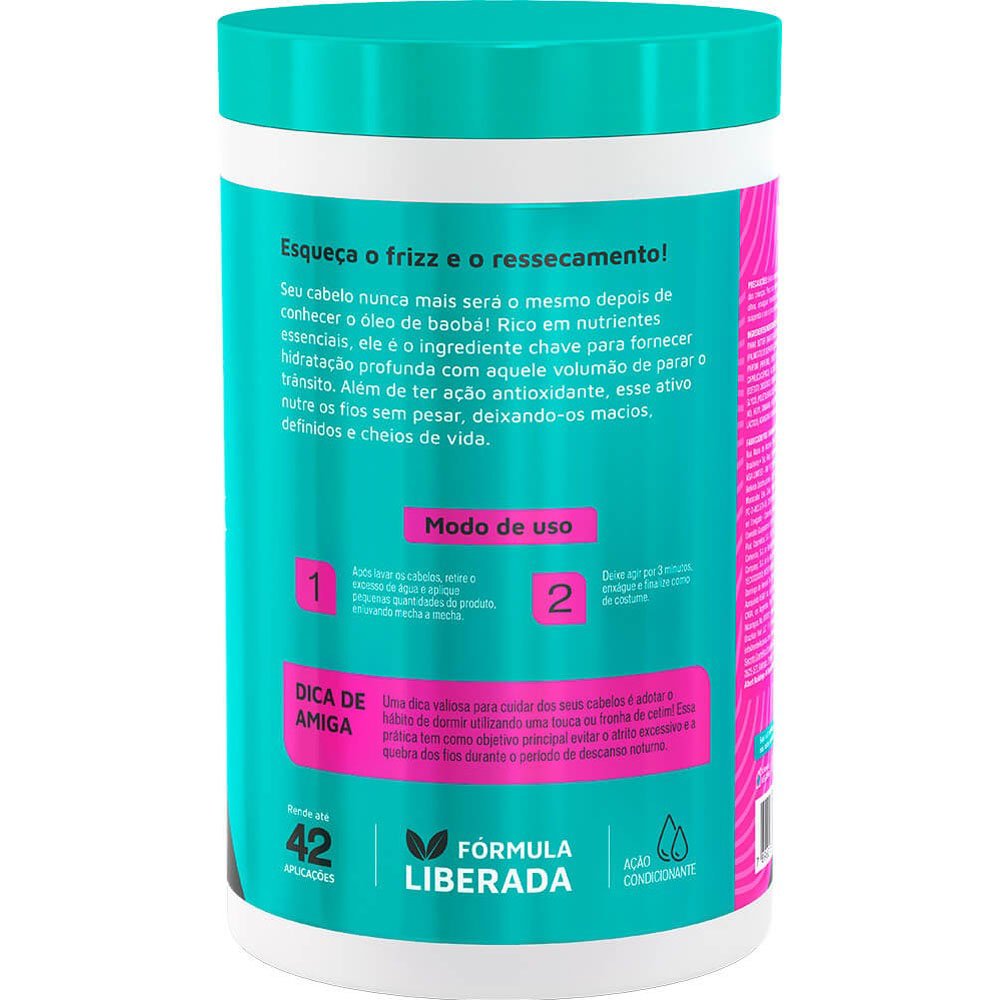 Encontraproduto.com.br - Creme de Tratamento Ultra Profundo Novex Meus Cachos Santo Black Poderoso 1kg