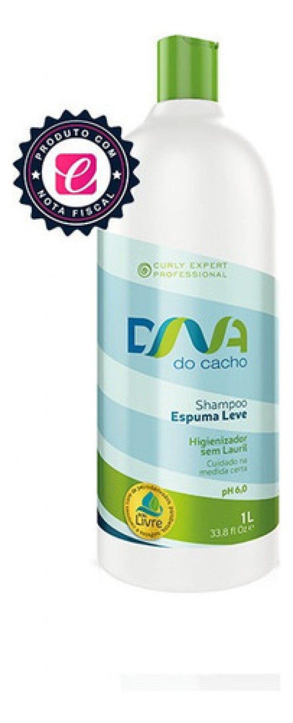 Shampoo DNA do Cacho Espuma Leve