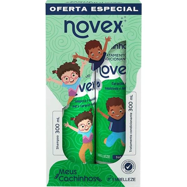 Kit Revitay Novex Shampoo + Condicionador Cachinhos