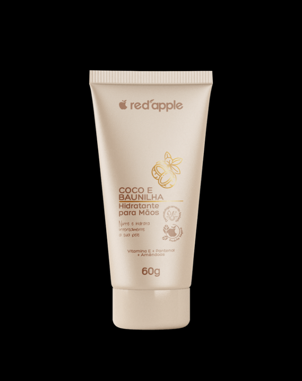 Hidratante de Mãos Coco e Baunilha 60G - RED APPLE