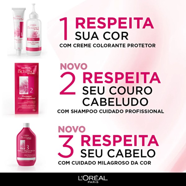 Tinta de Cabelo Imedia Excellence 6.41 Marrom