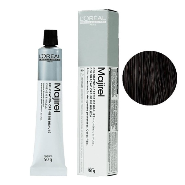 Encontraproduto.com.br - Coloração Majirel Loreal Castanho Escuro 3 47g