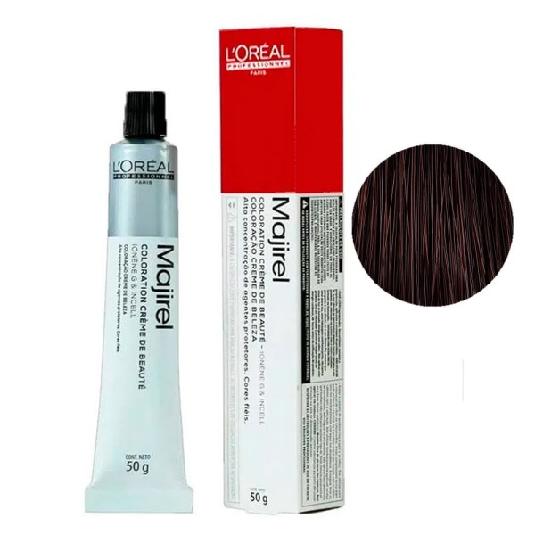 Encontraproduto.com.br - Coloração Majirel Castanho Claro Acaju 5.5 L´Oréal Professionnel 50g