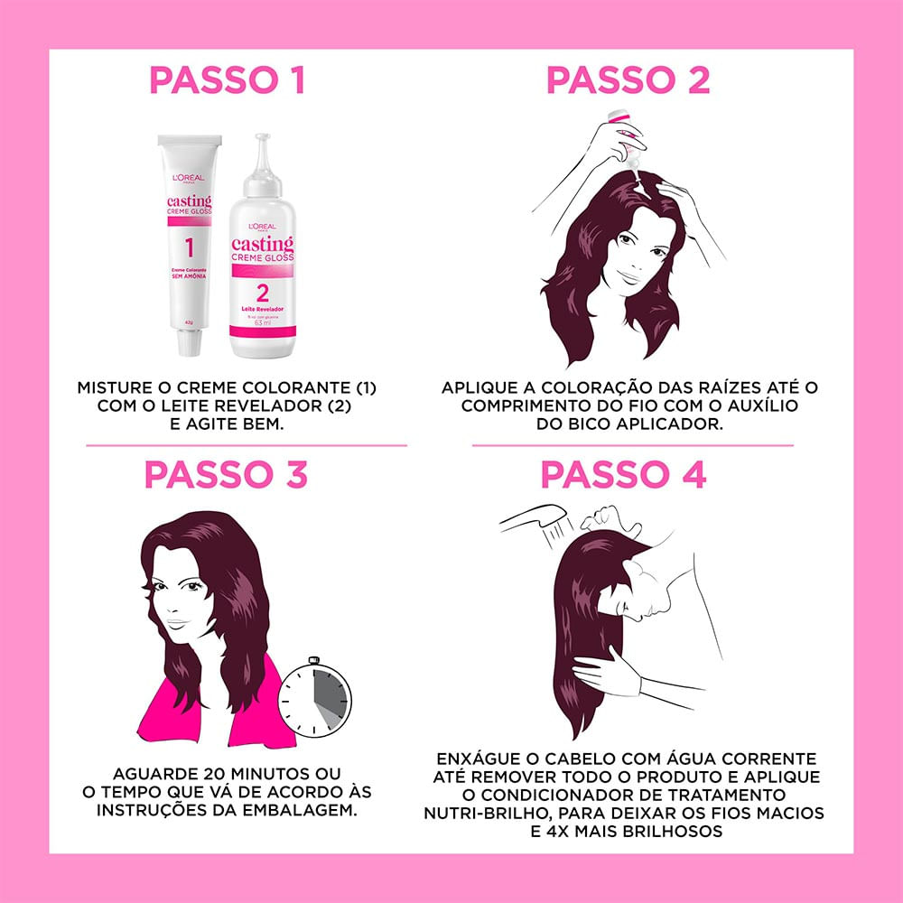Encontraproduto.com.br - Tintura Loreal Casting Creme Gloss 550 - Acaju