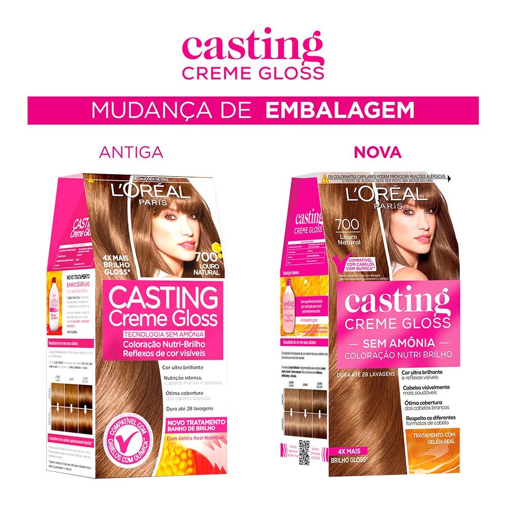 Encontraproduto.com.br - Tintura Loreal Casting Creme Gloss 550 - Acaju
