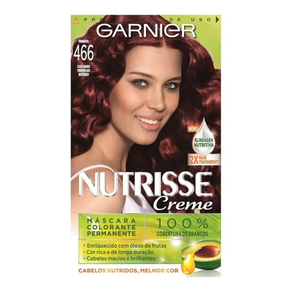 Encontraproduto.com.br - Tintura Nutrisse Kit Vermelho Ivete 466 @