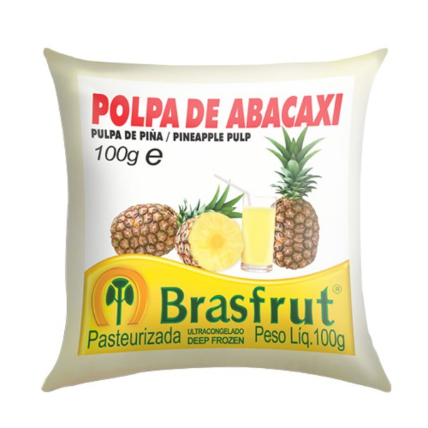 Encontraproduto.com.br - POLPA FRUTA BRASFRUT 100G CONG ABACAXI