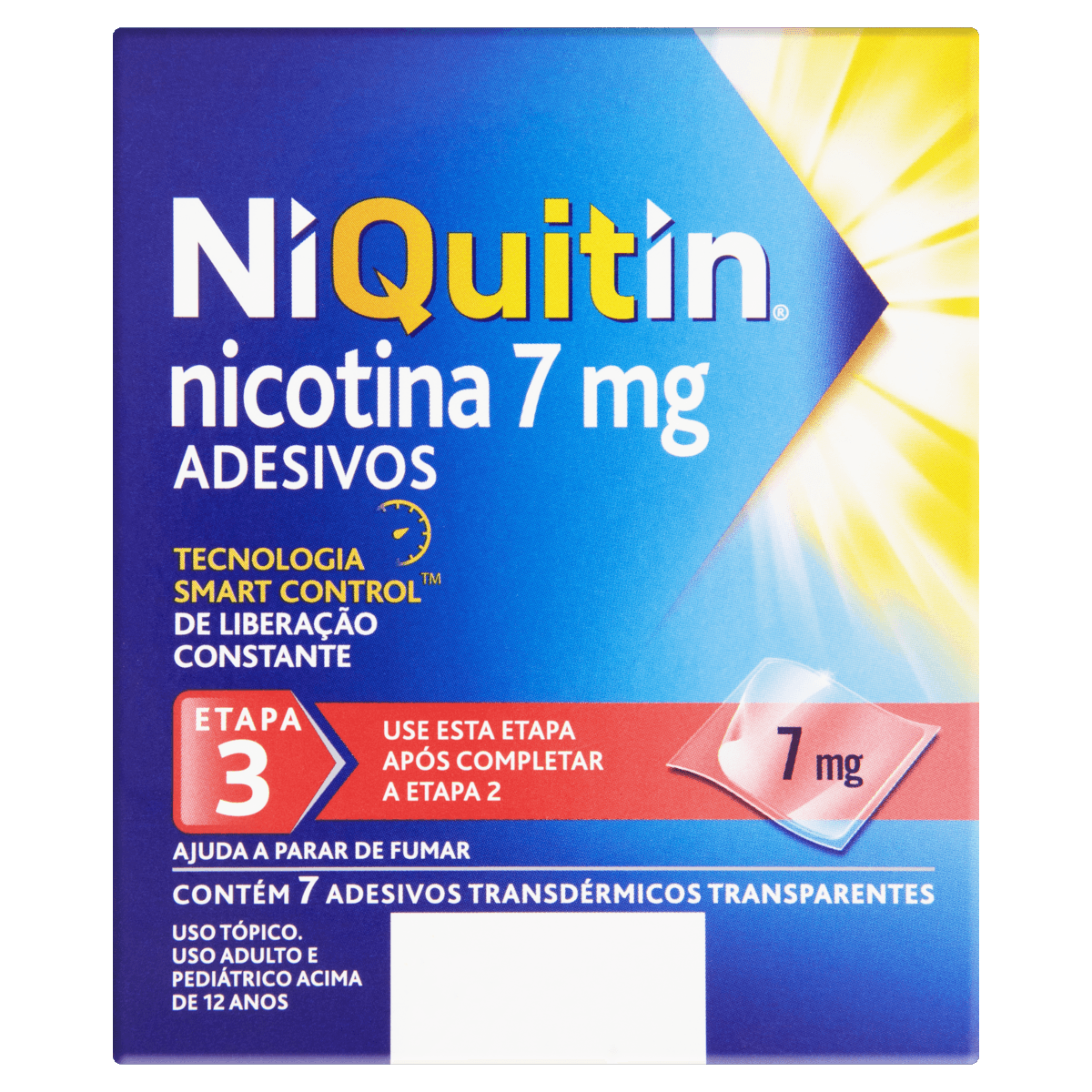Niquitin 7mg Caixa 7 Adesivos