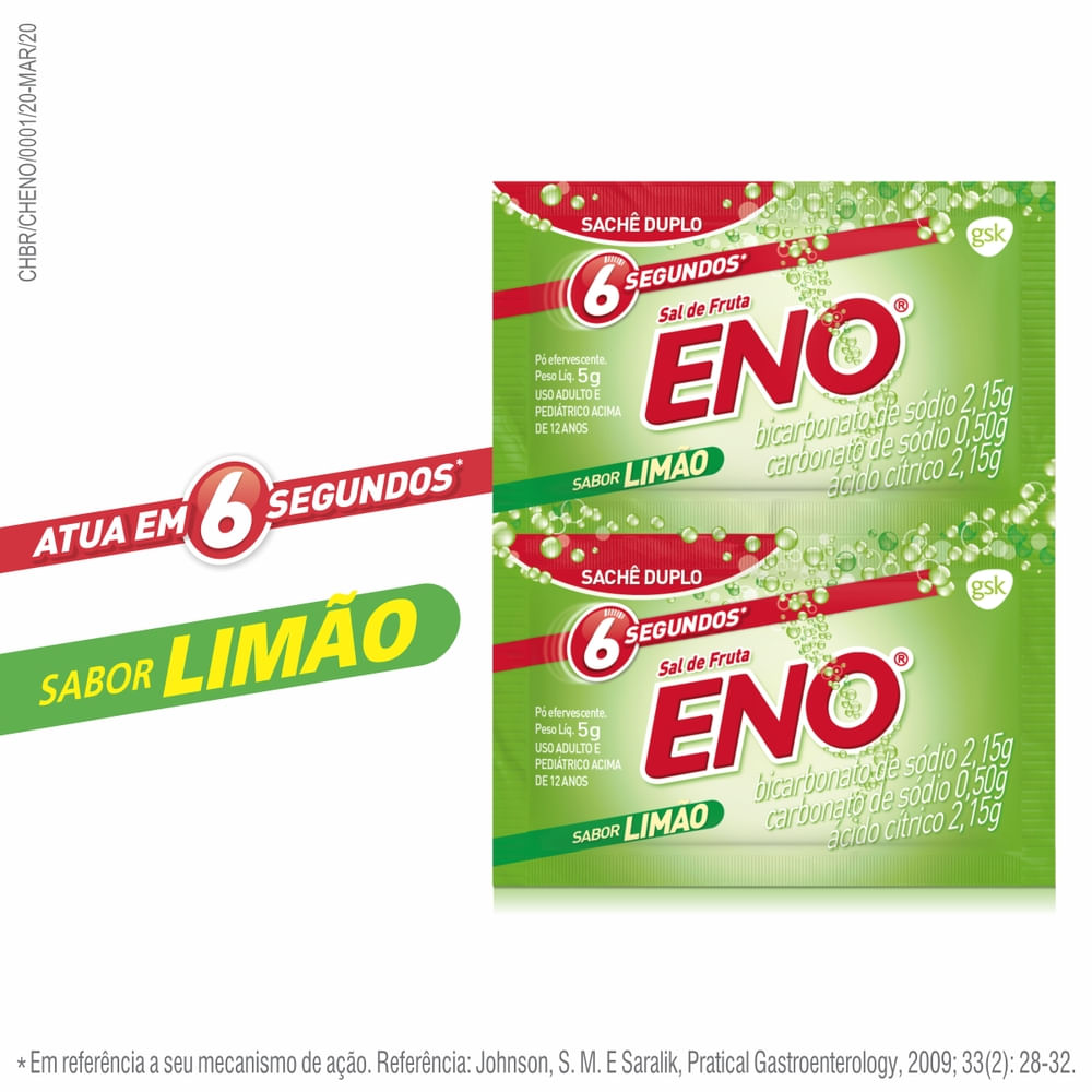 Encontraproduto.com.br - Envelope Sal De Frutas Sabor Limão Com 2 Unidades