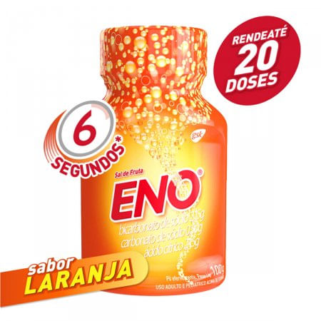 Encontraproduto.com.br - Sal de Fruta Eno Sabor Laranja 100g