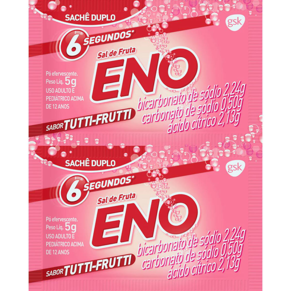Sal De Fruta Eno Tutti Frutti Efervecente 2x5g