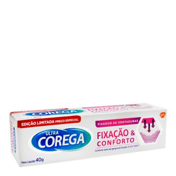 Encontraproduto.com.br - Ultra Corega Creme Fixação e Conforto 40g