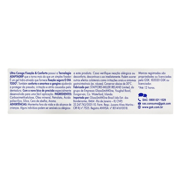 Encontraproduto.com.br - Ultra Corega Creme Fixação e Conforto 40g