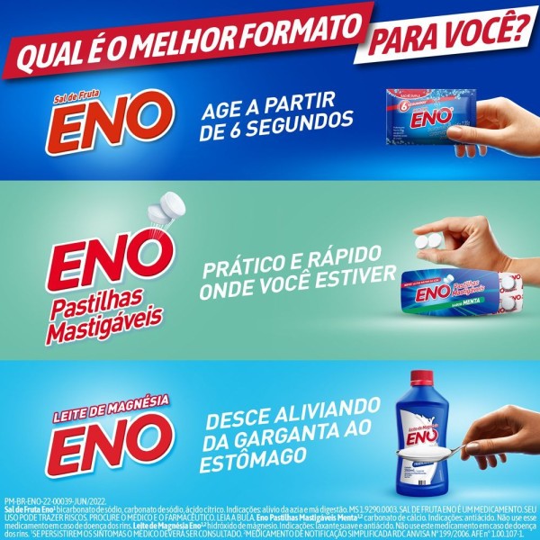 Encontraproduto.com.br - Sal Fruta Eno Tonica 2 Envelope 5g