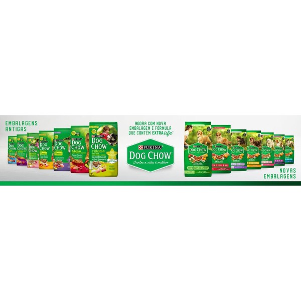 Encontraproduto.com.br - Alimento para Cães Adultos Dog Chow Raças Médias/Grandes Saco com 10,1kg