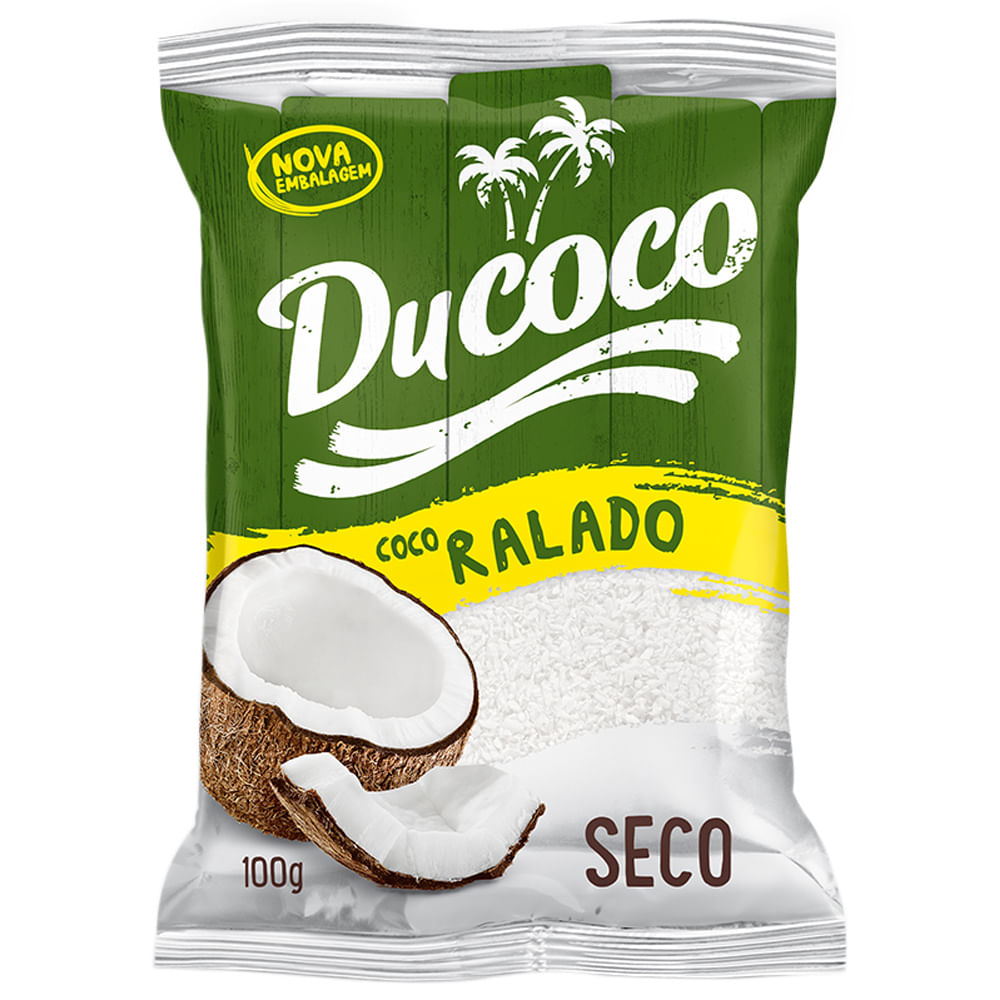 Encontraproduto.com.br - Coco Ralado Ducoco Extra Branco Pacote 100g