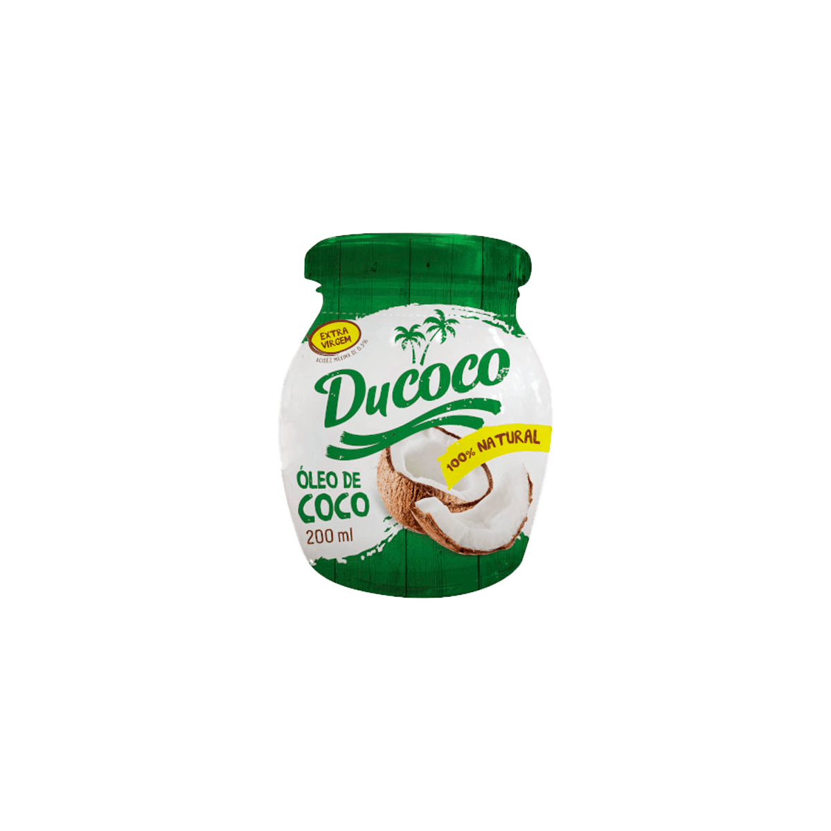 Encontraproduto.com.br - Óleo de Coco Ducoco Extra Virgem Vidro com 200ml