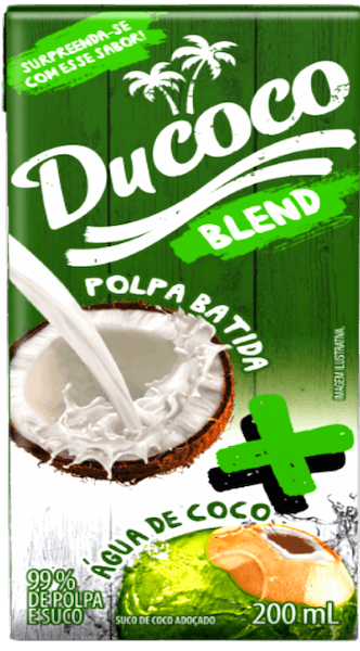 Encontraproduto.com.br - AGUA DE COCO BLEND DUCOCO 200ML TP