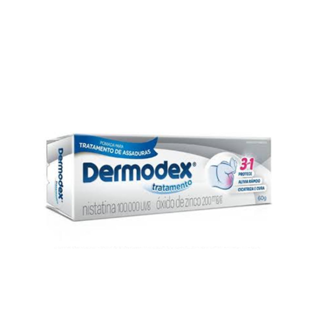 Encontraproduto.com.br - Pomada para Tratamento de Assaduras Dermodex Tratamento 60g