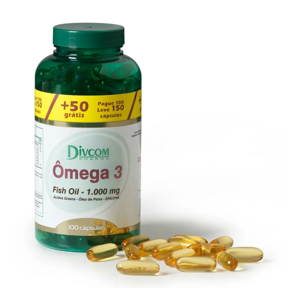 Encontraproduto.com.br - Ômega 3 100+50S Divcom