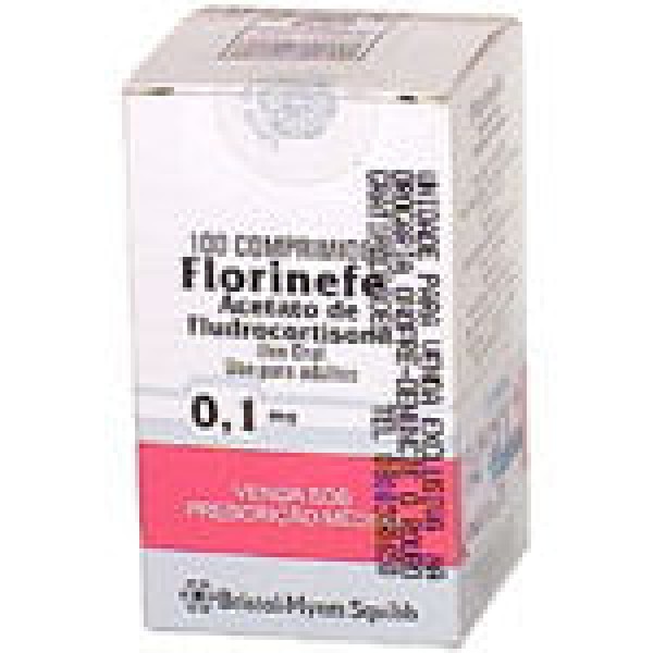 Encontraproduto.com.br - Florinefe 0,1mg Comprimidos100
