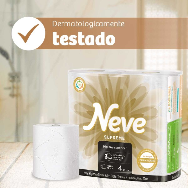 Encontraproduto.com.br - Papel Higiênico Neve Folha Tripla 20 Metros Leve12 Pague11