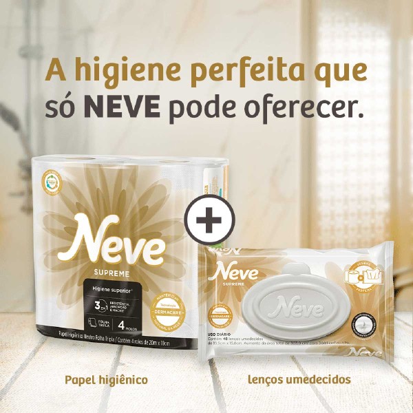 Encontraproduto.com.br - Papel Higiênico Neve Folha Tripla 20 Metros Leve12 Pague11