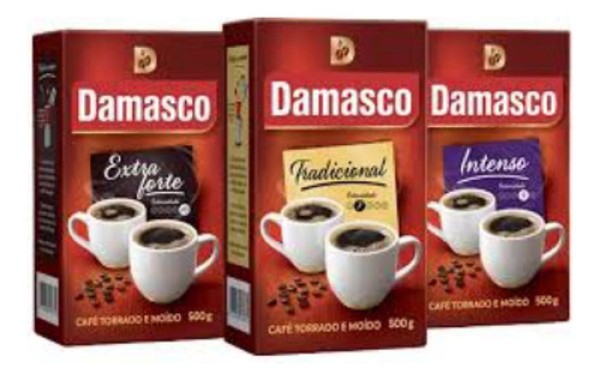 Café Torrado e Moído Intenso Damasco Pacote 500g