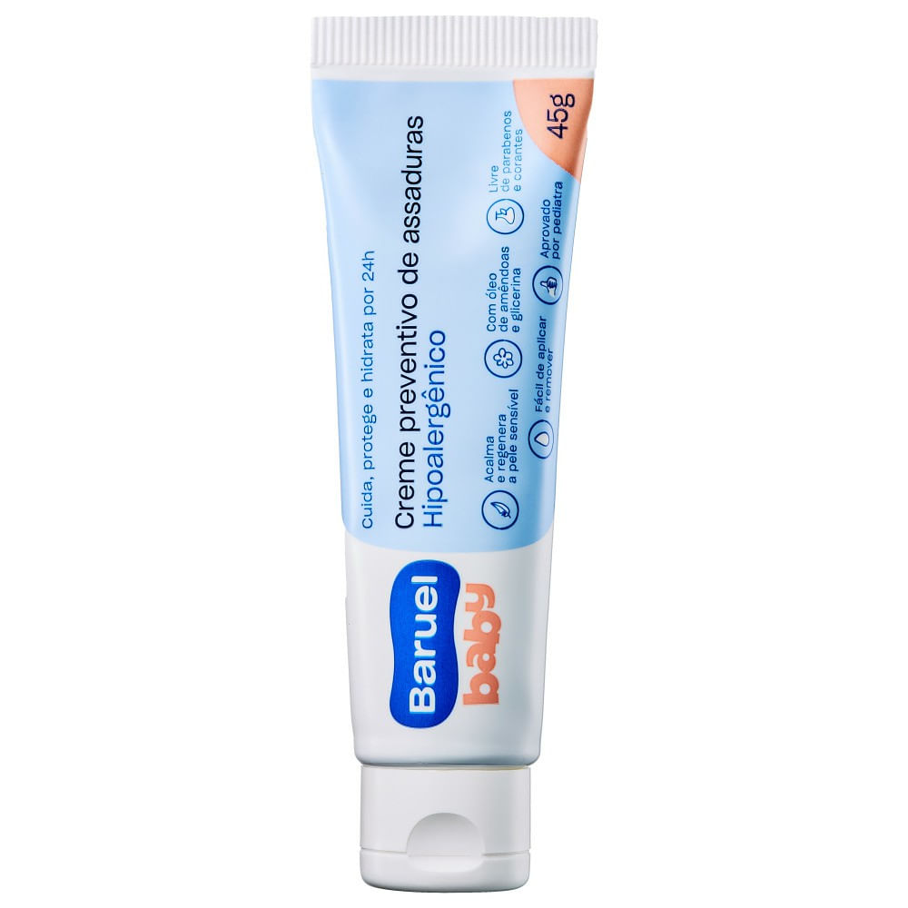 Encontraproduto.com.br - Creme Preventivo de Assaduras Bebê Baruel Baby Caixa 45g