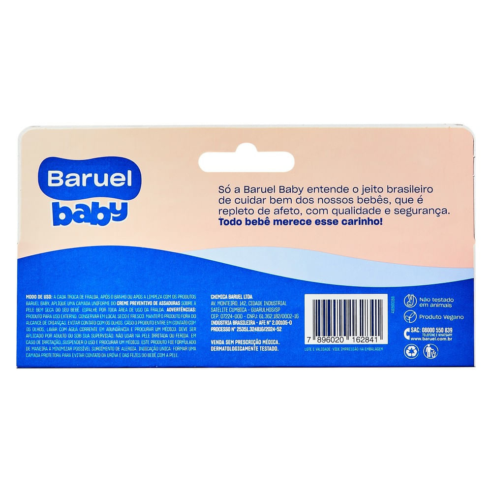 Encontraproduto.com.br - Creme Preventivo de Assaduras Bebê Baruel Baby Caixa 45g