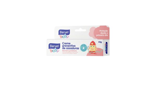 Encontraproduto.com.br - Creme Preventivo de Assaduras Bebê Baruel Baby Caixa 45g