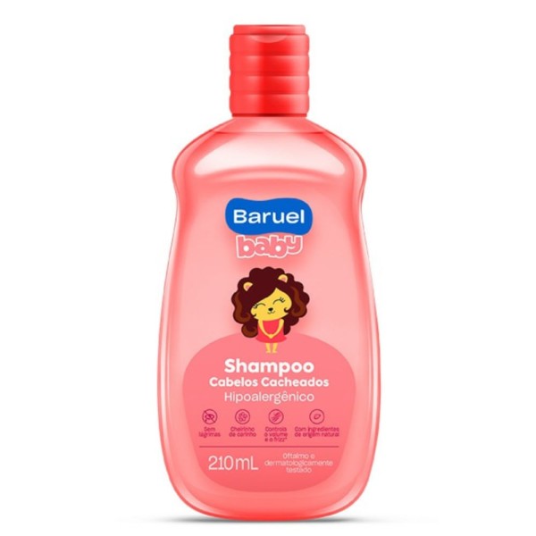Shampoo Baruel Baby Cabelos Cacheados 210ml