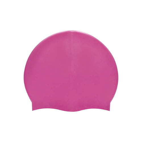 Touca de Natação Silicone Juvenil Rosa - Mor