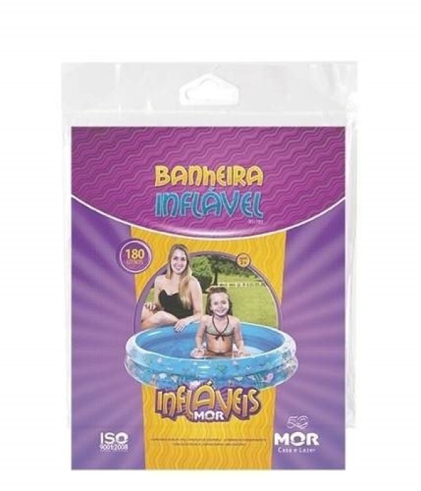 Encontraproduto.com.br - Banheira Inflável 180 Litros MOR